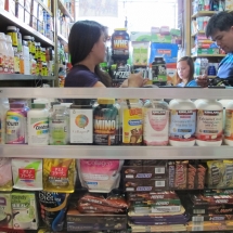 "Small-scale Filipino stores in Baguio, Philippines offer clients a variety of imported goods." Photo: B. L. Milgram, Baguio, Philippines, 2016.